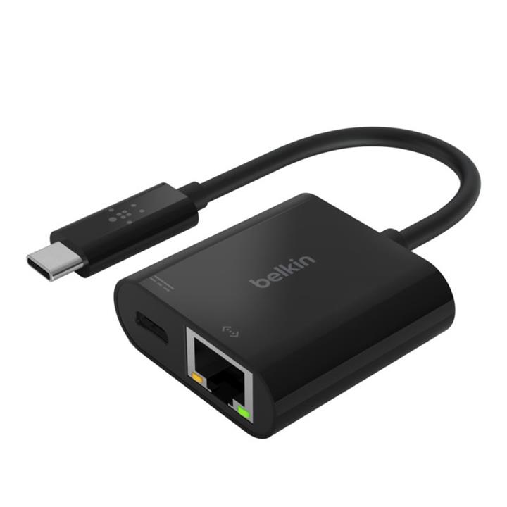 مبدل USB-C به Ethernet بلکین مدل INC001btBK Belkin INC001btBK USB-C to Ethernet Converter